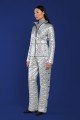 Lorven’s women’s metallic heart-quilted quick-release ski pants by MONT by XAMAS