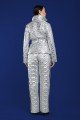 Lorven’s women’s metallic heart-quilted quick-release ski pants by MONT by XAMAS