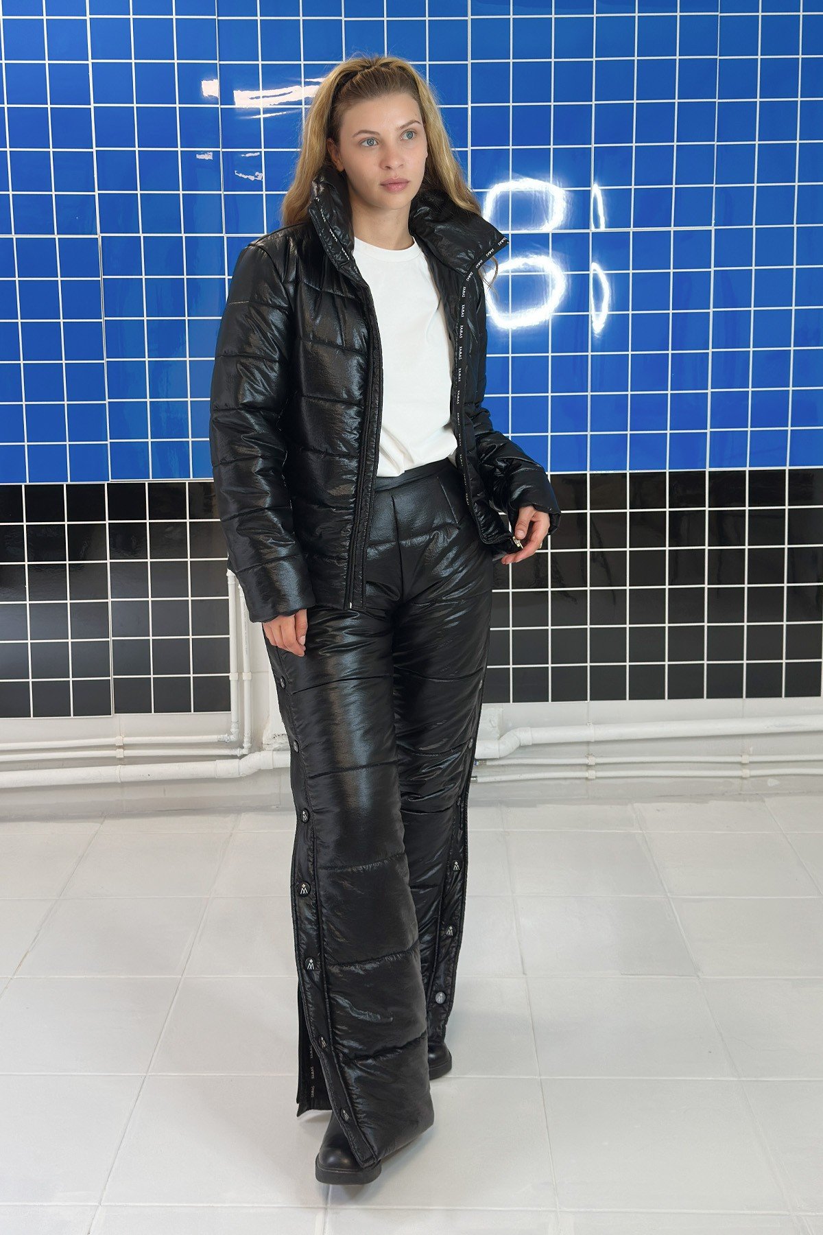 Elston Womens Instant-off Puffy Pants (Cruelty-free)