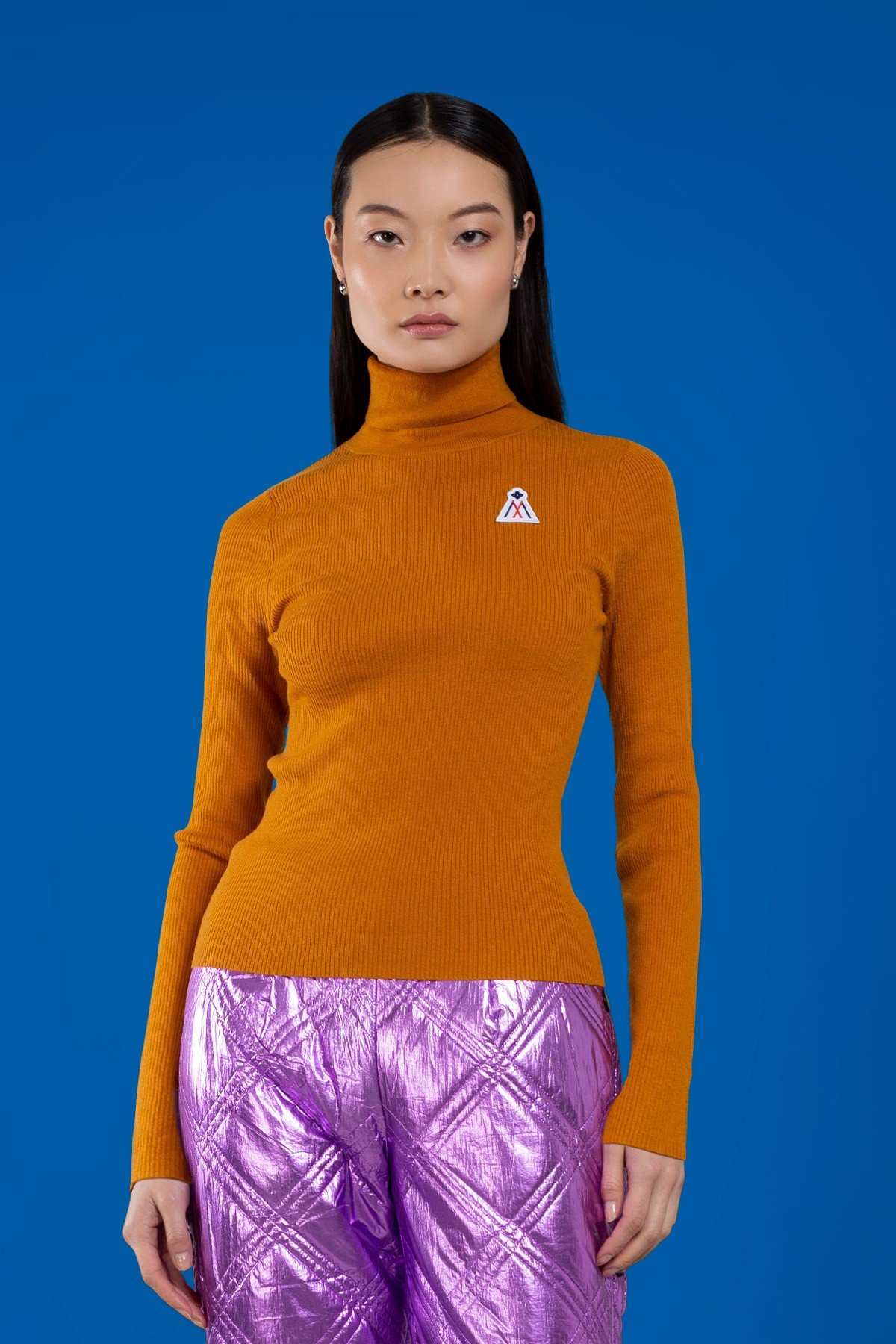 Brionne Womens Merino Wool Knitted Top