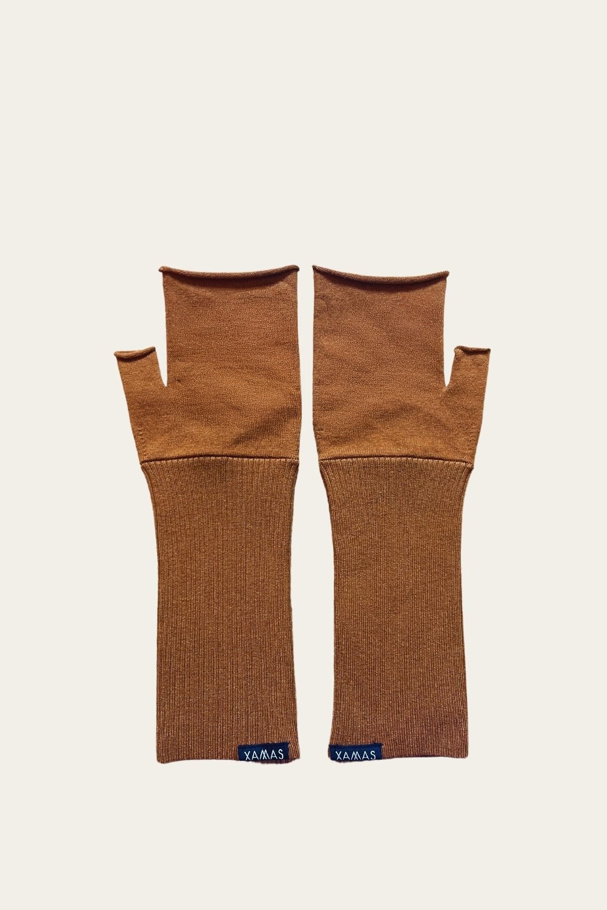 Mitaines tricotées en laine mérinos Drouet