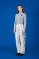 Lorven’s women’s metallic heart-quilted quick-release ski pants by MONT by XAMAS