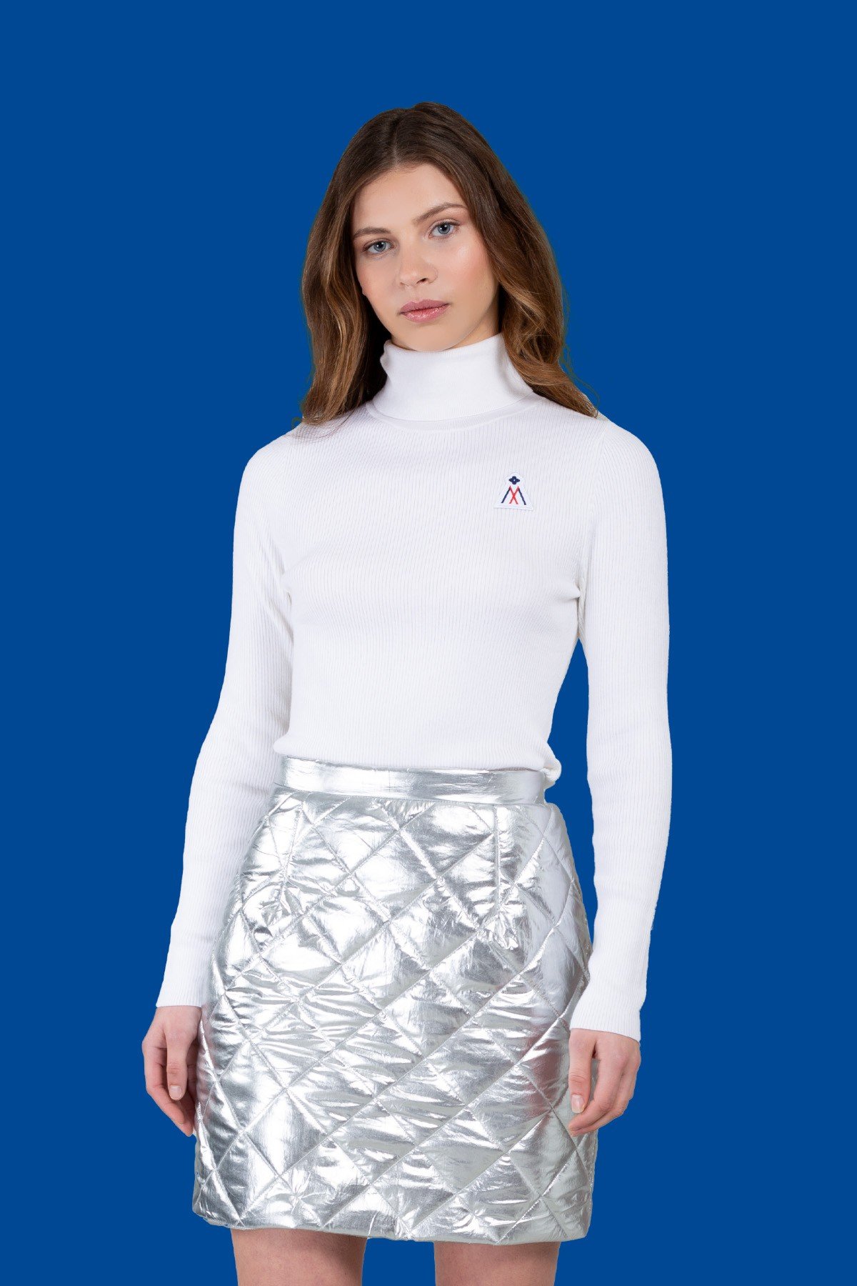 Brionne Womens Merino Wool Knitted Top