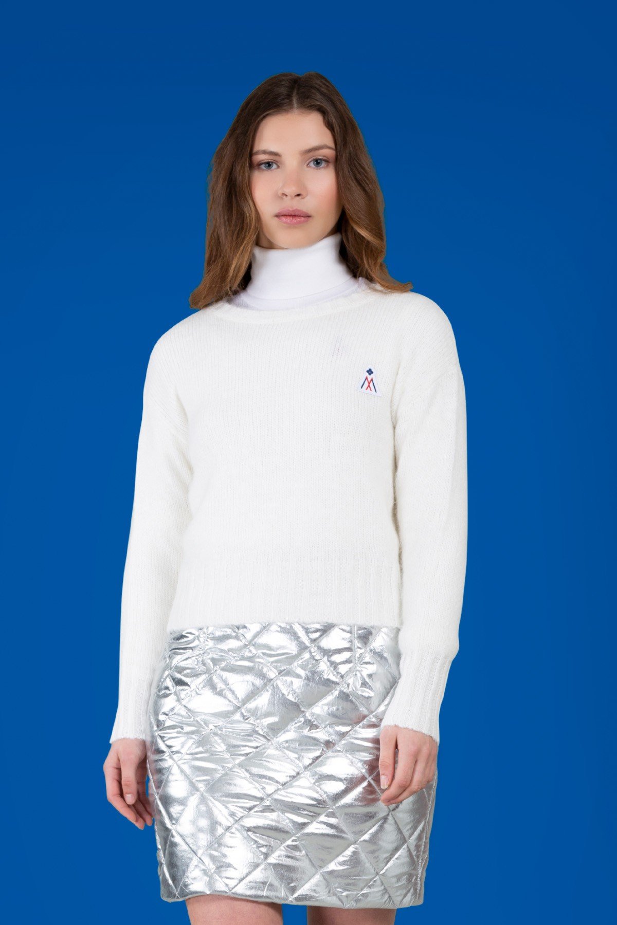 XAMAS Mont Recycled Mohair Logo Jumper