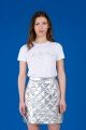 Halbrooke Womens Crystal Tee