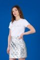 Halbrooke Womens Crystal Tee