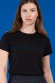 T-shirt imprimé en silicone pour femme Cavendell